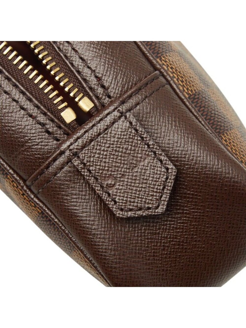 Louis Vuitton Damier Trousse Toilette 25 Cosmetic Pouch Brown - Picture 8 of 10